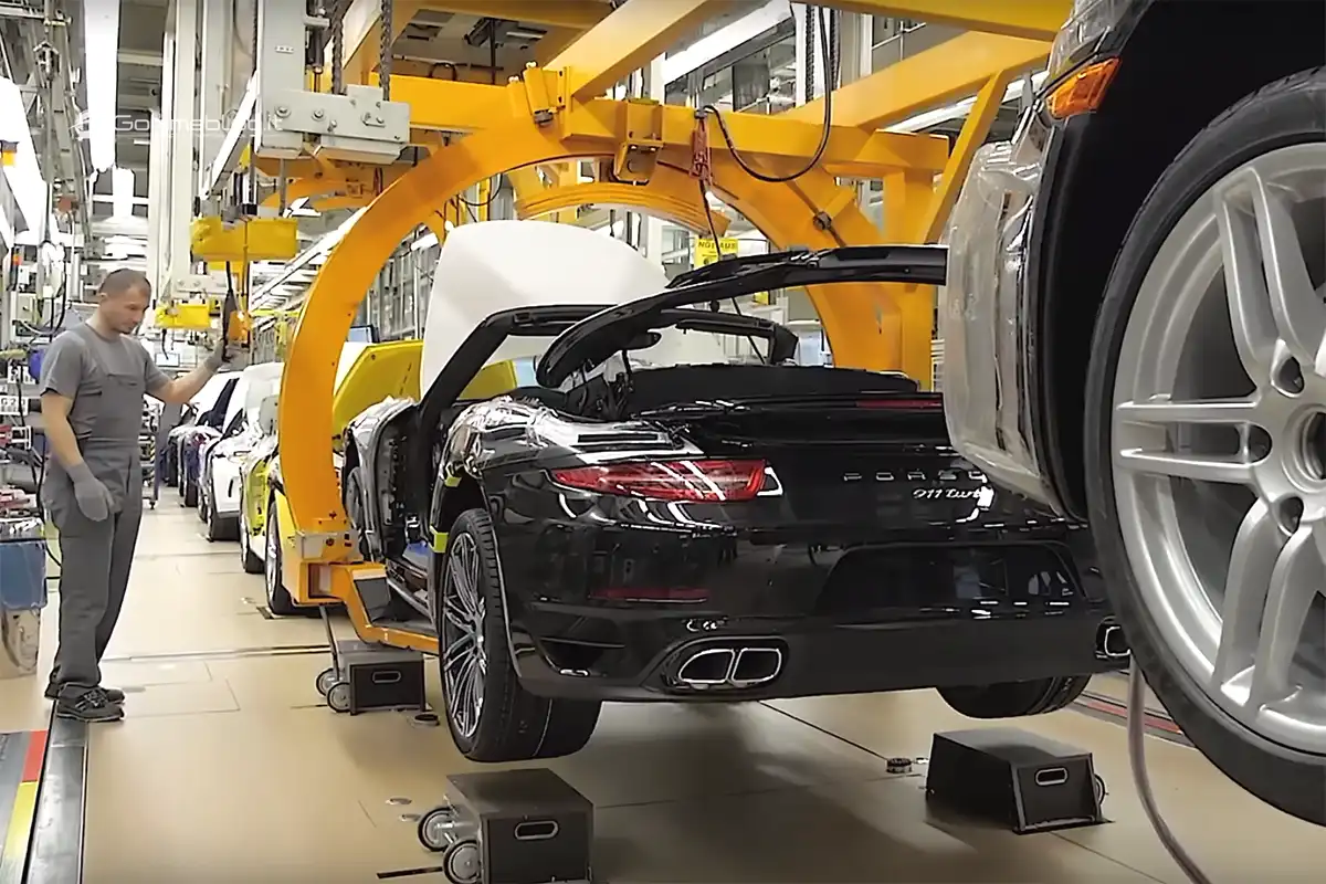 Produktion Porsche 911