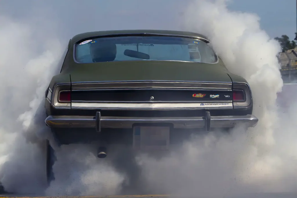 Mit unserer Burnout-Anleitung sind auch Qualmorgien mit einem Automatik-Getriebe kein Problem