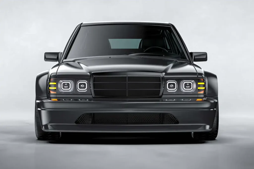Der legendäre Mercedes-Benz 190E Evo II stand Pate für das HWA Evo Projekt aus Affalterbach