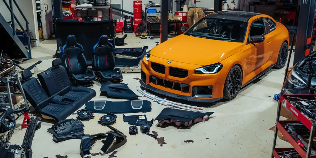Was nicht passt, wird bei dem BMW M2 von R44 Performance passend gemacht