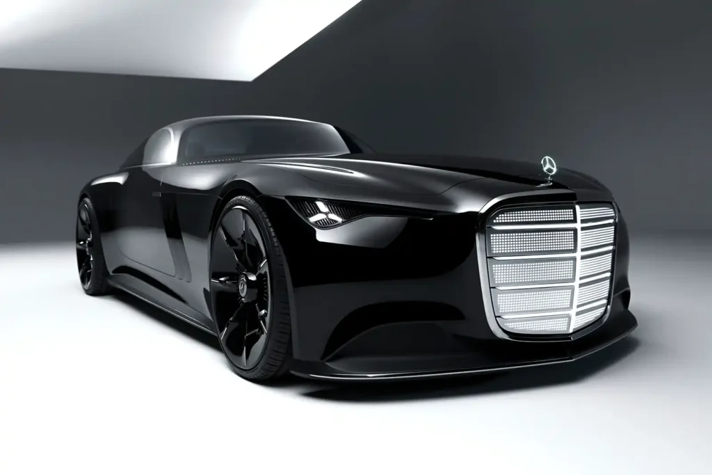 Mit dem Mercedes-Benzin Vision Iconic tritt der Autobauer aus Stuttgart in eine neue Ära ikonischen Designs ein