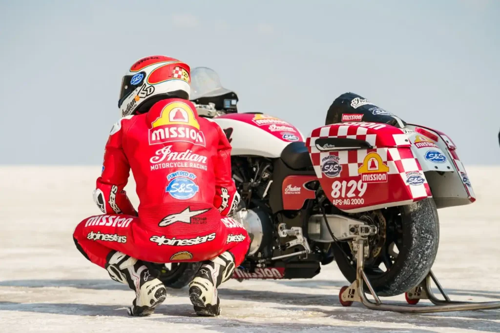 Ein Salzsee und ein Traum von 313 km/h - Tyler O’Hara hat so einen Moment geschaffen und den Rekord geholt