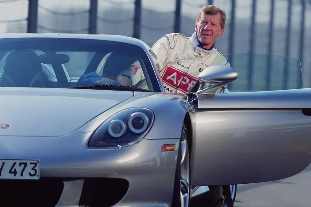 Auch die Rallye-Legende Walter Röhrl war maßgeblich an der Entwicklung des Porsche Carrera GT beteiligt