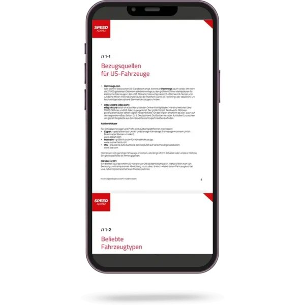 E-Book Selbstimport US Fahrzeuge - Preview 2