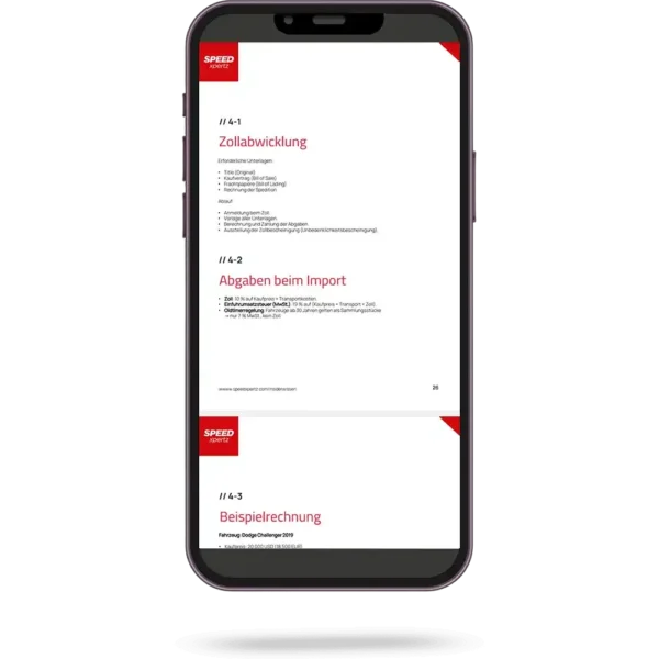 E-Book Selbstimport US Fahrzeuge - Preview 5