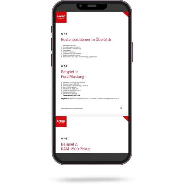 E-Book Selbstimport US Fahrzeuge - Preview 6