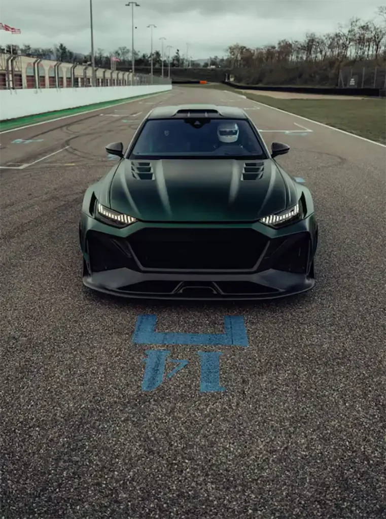 Ein Breitbau, den es nur 25 Mal geben wird, dazu holt der Pangea 1.100 PS aus dem V8-Motor