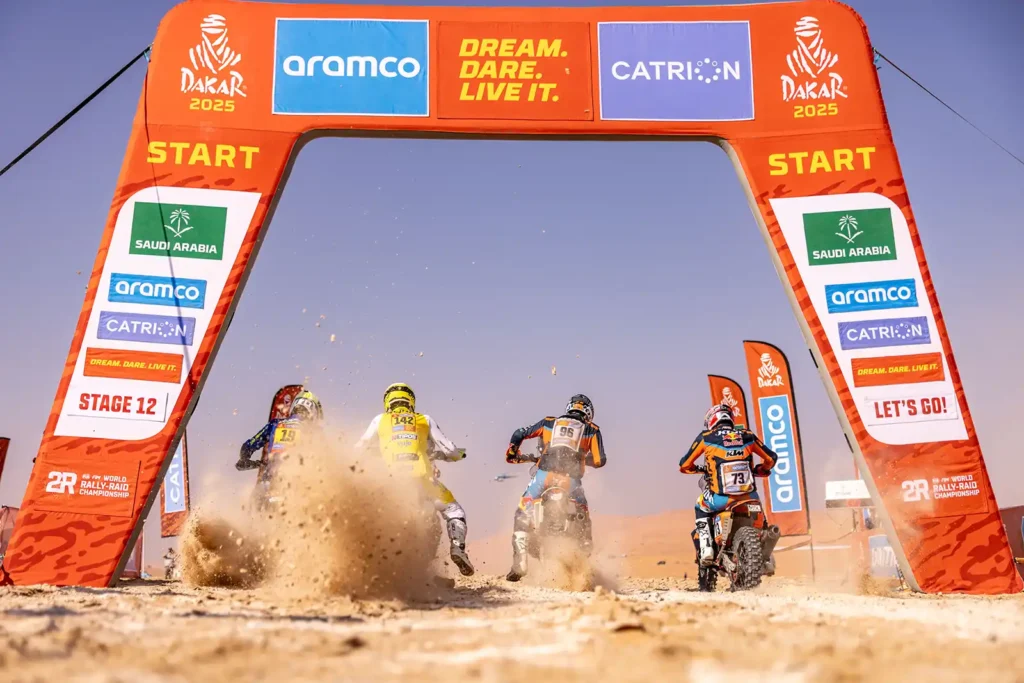 Rund 8.000 Kilometer haben die Teilnehmer bei der Dakar zurück zu legen