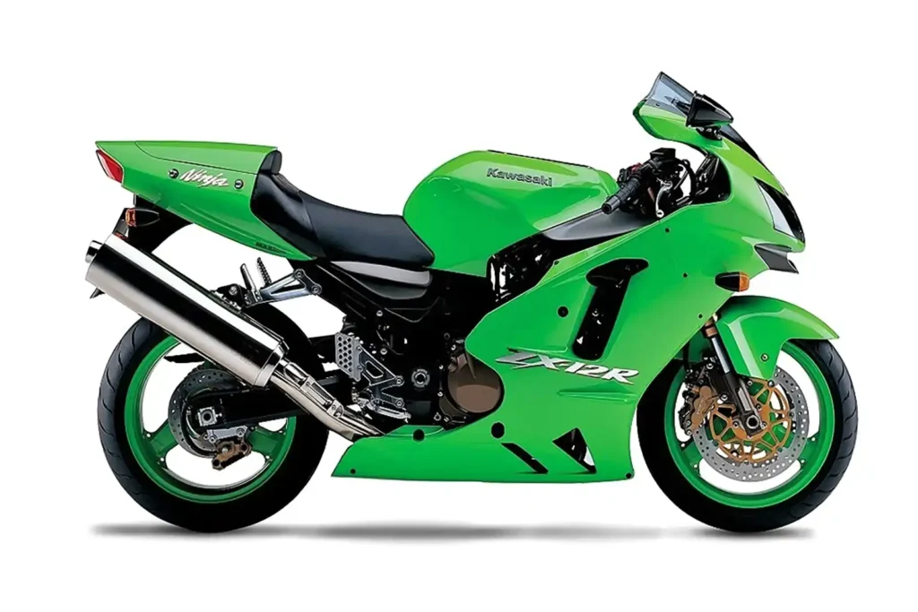 Auch sie gehört mit ihren 308 km/h immer noch zu den schnellsten Bikes der Welt, die ikonische Kawasaki ZX-12R